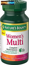 Load image into Gallery viewer, Mujer Multivitaminas Por Nature&#39;s Bounty, Vitamina Suplemento, Soporte Sano Pelo
