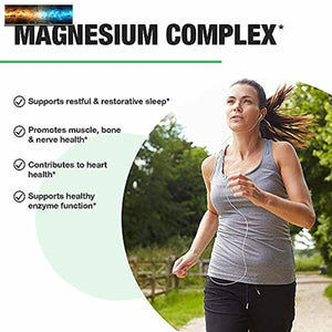 Nobi Nutrition High Absorption Magnesium Complex - Citrate & Oxide Magnesium Sup