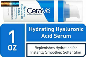 Cerave Hyaluronic Acid Serum for Face with Vitamin B5 and Ceramides Hydrating