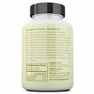 Ancestral Supplements Gallbladder w/Ox Bile & Liver Digestive Sup 500 mg 180 Cap