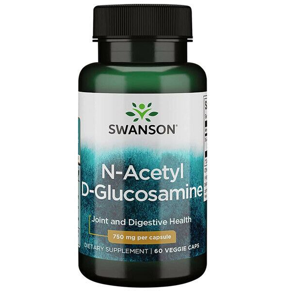 Swanson N-Acétyl D-Glucosamine ( N-A-G ) 750 MG 60 Comprimé Veg