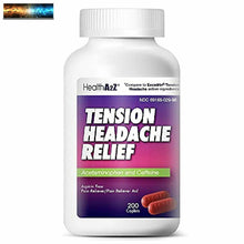 이미지를 갤러리 뷰어에 로드 , HealthA2Z Tension Headache Relief, Aspirin Free, Compare to Excedrin Active Ingr
