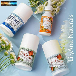 LilyAna Naturals Augencreme - 2-Month Angebot - Hergestellt IN USA, für Dark Ci