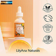 Load image into Gallery viewer, LilyAna Naturals Vitamin C Serum für Gesicht - Hergestellt IN USA, Mit Hyaluro
