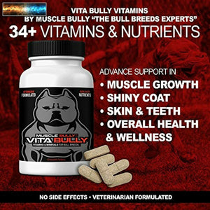 Vita Bully Vitamins for bully Breeds: Pit Bulls, American Bullies, Exotic Bullie