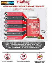 Load image into Gallery viewer, Organic Apple Cider Vinegar Gummies - with Mother, Raw, Gluten Free ACV - Great
