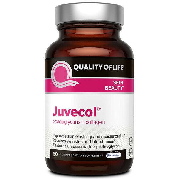 Quality of Life Juvecol Premium BioCell Collagen Skin, Joint Health 60 Capsule