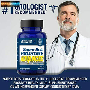 Super Beta Prostate Advanced Prostate Supplement for Men – Reduce Bathroom Tri