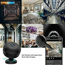 Load image into Gallery viewer, FECOMI Mini Spy Camera WiFi Hidden Cam 1080P Small Portable Wireless Nanny Cam w
