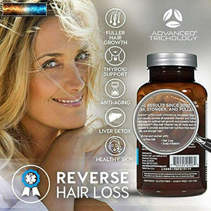 FoliGROWTH Ultimate Hair Nutraceutical – Get Thicker Hair, Reverse Diffuse Thi
