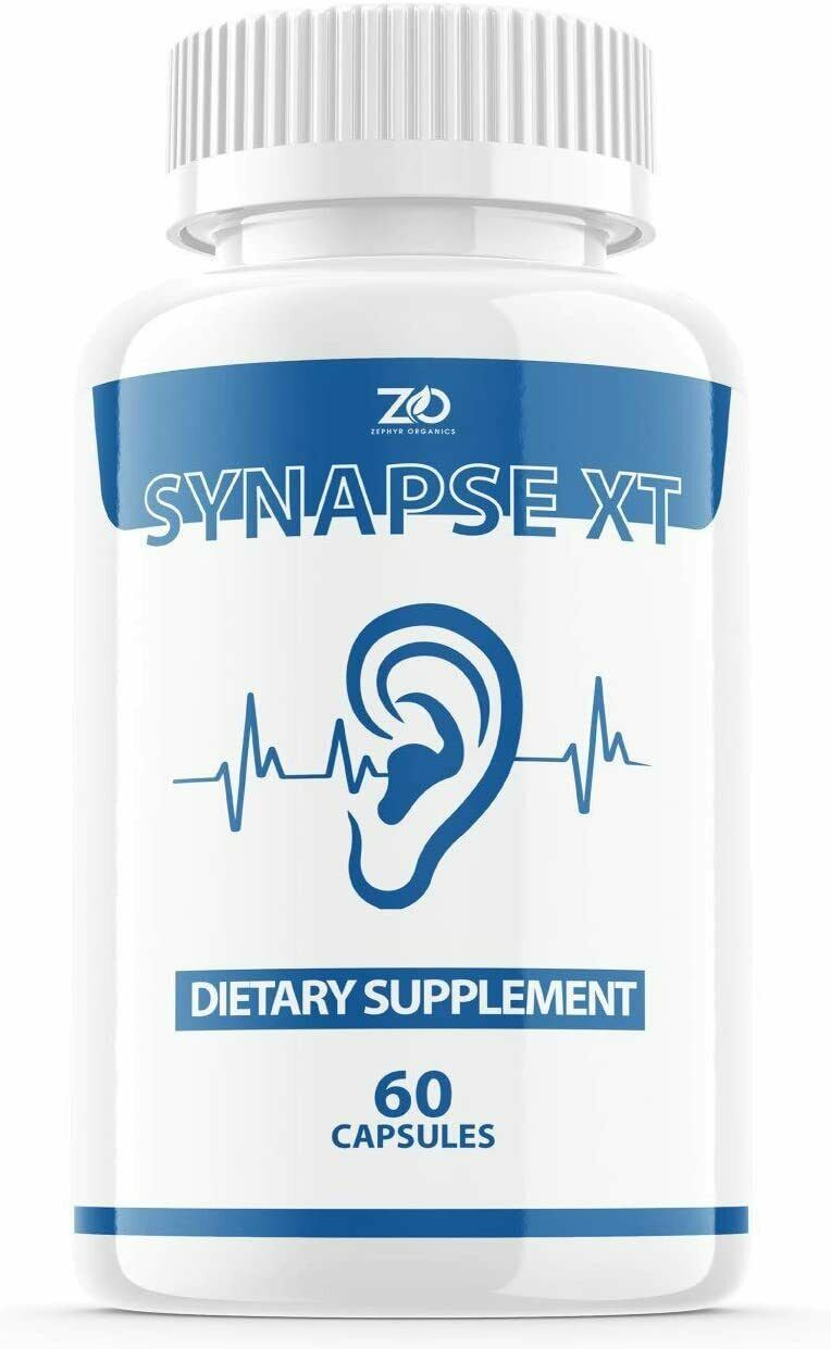 Synapse XT for Tinnitus Supplement Premium Synapse XT Relief Supp 60 caps