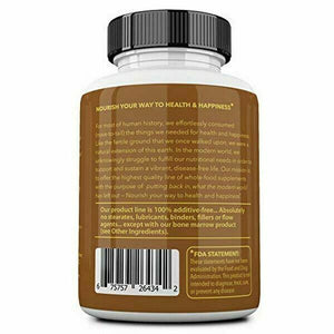 Ancestral Supplements Bovine Tracheal Cartilage (with Liver) 500 mg 180 Cap