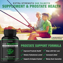 Load image into Gallery viewer, Havasu Nutrition Saw Palmetto - Prostate Health for Frequent Urination 100 Caps
