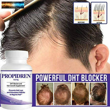 將圖片載入圖庫檢視器 Propidren by HairGenics - DHT Blocker with Saw Palmetto To Prevent Hair Loss and
