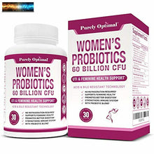 Load image into Gallery viewer, Premium Probiotics for Women - 60 Billion CFU, Dr. Formulated Prebiotics and Pro

