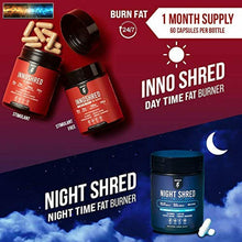 이미지를 갤러리 뷰어에 로드 , Inno Shred - Day Time Fat Burner | 100mg Capsimax, Grains of Paradise, Organic C
