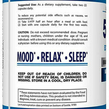이미지를 갤러리 뷰어에 로드 , Arazo Nutrition 5-HTP Healthy Sleep Reduce Stress for Men &amp; Women 200 mg 120 Cap

