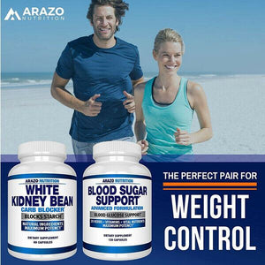 Arazo Nutrition White Kidney Bean Extract 100% Pure Carb Blocker 60 Cap