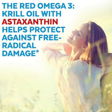 Charger l&#39;image dans la galerie, Viva Naturals Krill Oil, Omega 3 with EPA DHA and Astaxanthin 60 Capsules 1250mg
