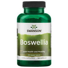 Load image into Gallery viewer, Swanson Premium Boswellia, Joint Health and Mobility 400 mg 100 Caps
