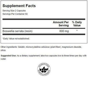 Swanson Premium Boswellia, Joint Health and Mobility 400 mg 100 Caps