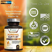 Load image into Gallery viewer, Adrenal Support and Stress Support 1300mg - Extra Strength Stress Support and Ad

