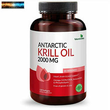 Load image into Gallery viewer, Futurebiotics Antarctic Krill Oil 2000mg with Astaxanthin, Omega-3s EPA, DHA and
