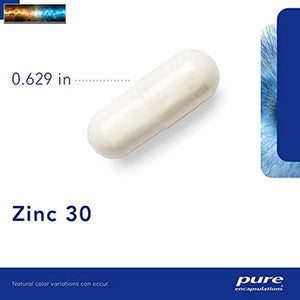 Pure Encapsulations Zinc 30 mg | Zinc Picolinate Supplement for Immune System Su