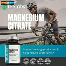 Load image into Gallery viewer, LES Labs Magnesium Citrate, Non-GMO Supplement, 750mg, 120 Capsules
