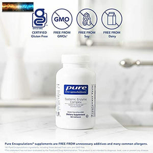 Pure Encapsulations Systemic Enzyme Complex | Supplement to Support Muscle, Join