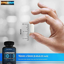 이미지를 갤러리 뷰어에 로드 , Maximum Strength L Arginine (3150mg) - Nitric Oxide Booster - L Arginine Supplem
