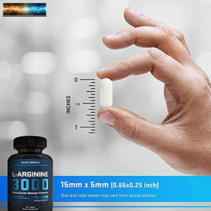 Maximum Strength L Arginine (3150mg) - Nitric Oxide Booster - L Arginine Supplem