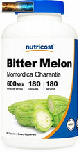 Load image into Gallery viewer, Nutricost Bitter Melon 600mg, 180 Capsules
