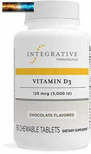 Integrative Therapeutics Vitamin D3 5,000 IU - Immune System and Bone Support Su