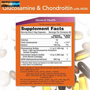 NOW Supplements, Glucosamine & Chondroitin with MSM, Joint Health, Mobility and