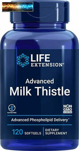 Life Extension Advanced Milk Thistle Formula Provides Powerful Compounds to Deli