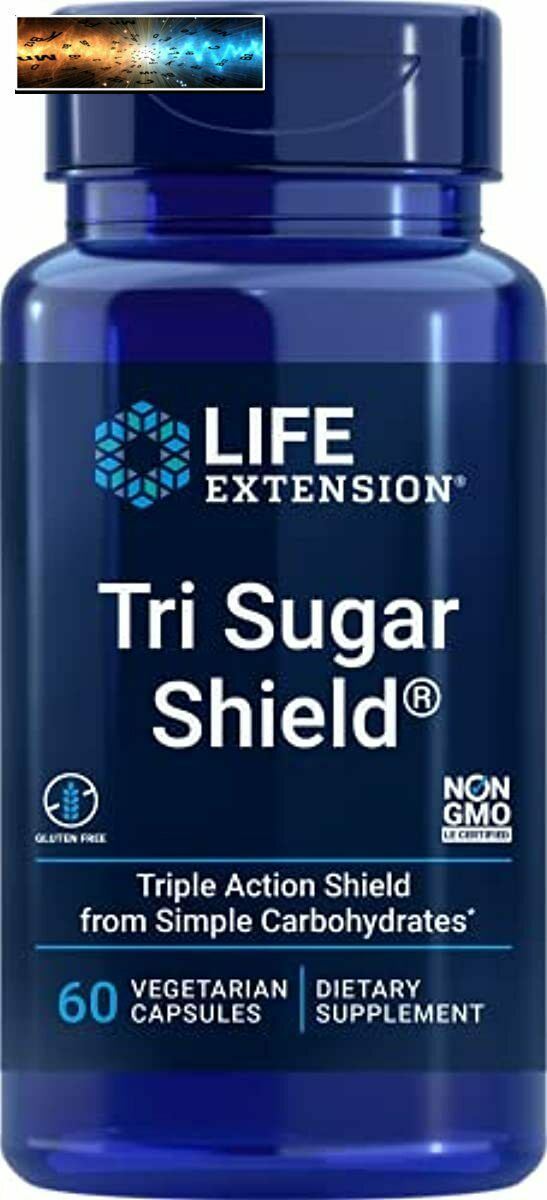 Life Extension Tri Sugar Shield, 60 Count