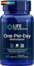 Carica l&#39;immagine nel visualizzatore di Gallery, Life Extension One Per Day, 60 Count
