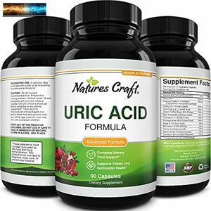 Uric Acid Support Joint Supplement - Uric Acid Cleanse Antioxidant Supplement wi