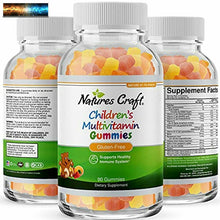 Load image into Gallery viewer, Gummy Vitamins for Kids Immune Support - Natural Children&#39;s Vitamins Supplements
