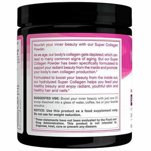 NeoCell Super Collagen Powder Type 1 & 3 Unflavored Hair Skin Nail Joint 7oz