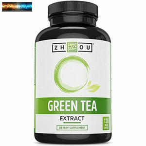 Zhou Green Tea Extract with EGCG | Metabolism, Energy and Healthy Heart Formula