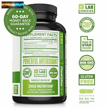 Load image into Gallery viewer, Zhou Green Tea Extract with EGCG | Metabolism, Energy and Healthy Heart Formula
