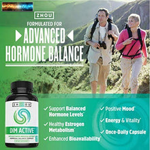 Load image into Gallery viewer, Zhou DIM Active | Menopause &amp; Estrogen Metabolism Supplement with 250mg DIM Plus
