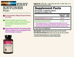 NatureWise Raspberry Ketones Plus | Advanced Weight Loss & Appetite Suppressant