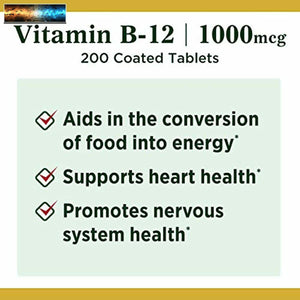 Vitamin B12 by Nature's Bounty, Vitamin Supplement, Supports Energy Metabolism a