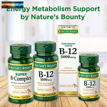 Load image into Gallery viewer, Vitamin B12 by Nature&#39;s Bounty, Vitamin Supplement, Supports Energy Metabolism a

