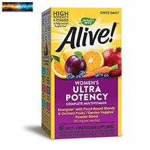 Load image into Gallery viewer, Nature&#39;s Way Alive! Once Daily Women&#39;s Multivitamin, Ultra Potency, -Based Blend
