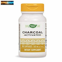 Load image into Gallery viewer, Nature&#39;s Way Activated Charcoal, 100 Capsules
