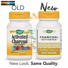Load image into Gallery viewer, Nature&#39;s Way Activated Charcoal, 100 Capsules
